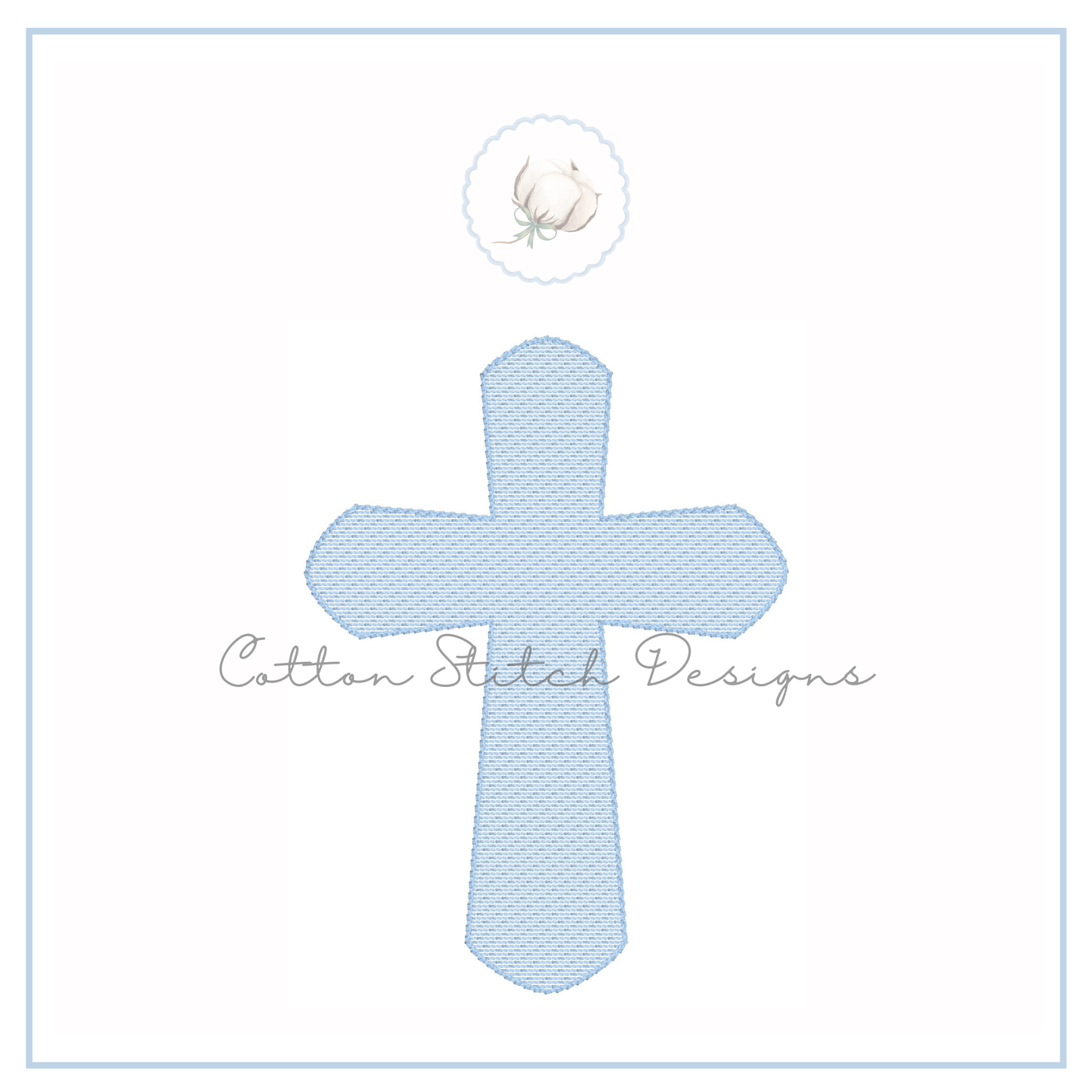 Cross Embroidery Design