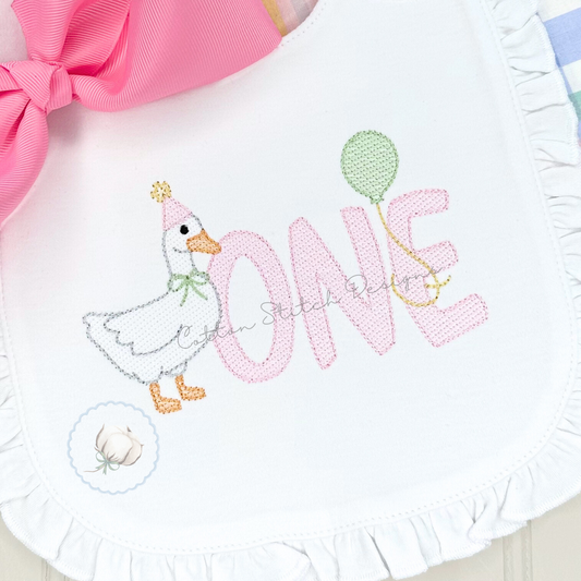 One Silly Goose Embroidery Design